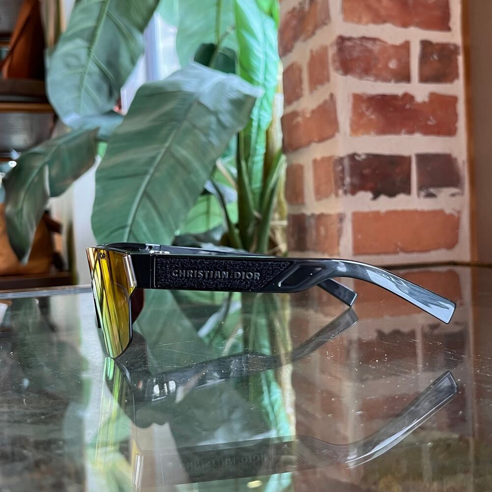 DIOR Diorxtrem M2U Semi-Rimless Injection Plastic Shield Sunglasses - Picture 5 of 7